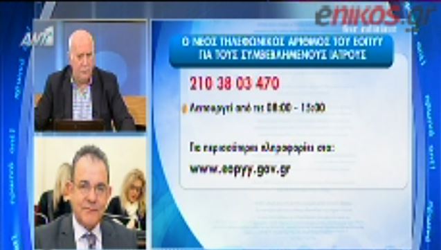 ΒΙΝΤΕΟ-Ο νέος αριθμός του ΕΟΠΥΥ και οι πληροφορίες που παρέχει