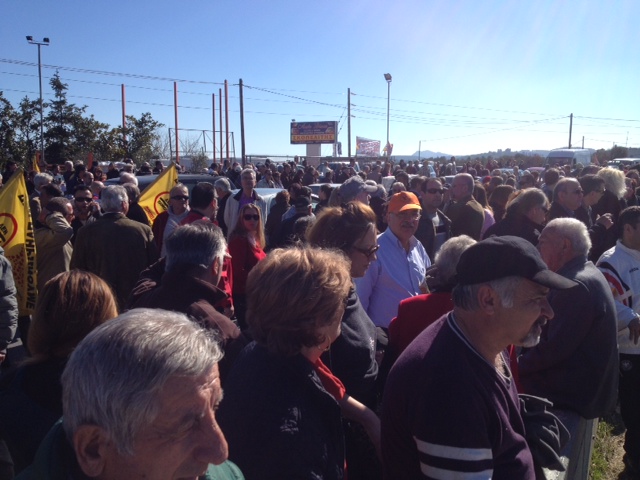 ΦΩΤΟ-Δείτε ΤΩΡΑ τι συμβαίνει στα διόδια Αφιδνών