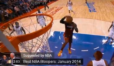 ΒΙΝΤΕΟ-Ο ΛεΜπρόν “πετάει” και καρφώνει