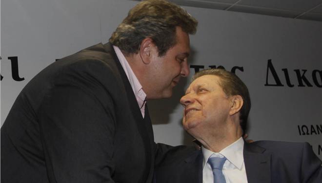 Που συναντήθηκαν Καμμένος-Πολύδωρας