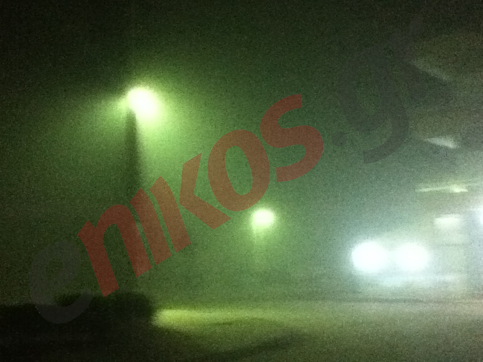 ΦΩΤΟ-Ομίχλη στην Αρτέμιδα