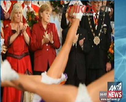 ΒΙΝΤΕΟ-Οι χορεύτριες “σόκαραν” την Μέρκελ