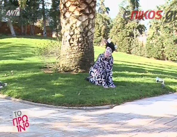 BINTEO-H Σκορδά μεταμφιέστηκε σε αγελάδα