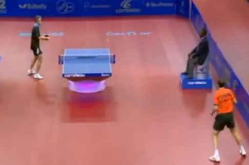 ΒΙΝΤΕΟ-Έχει και το πινγκ πονγκ τα περίεργά του