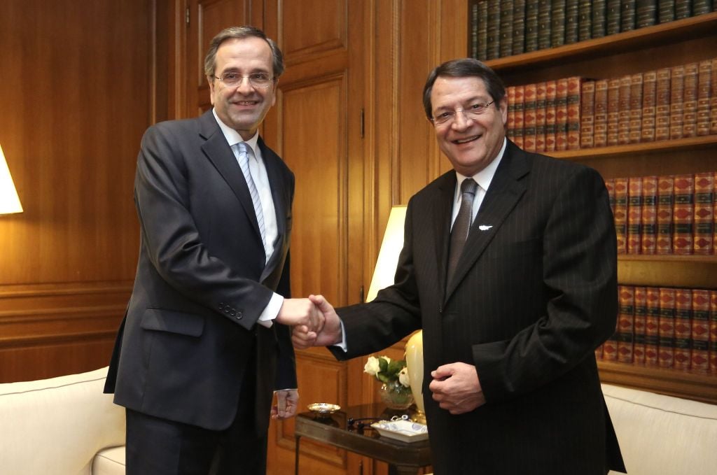 Ο Πρωθυπουργός με τον Αναστασιάδη για το κυπριακό