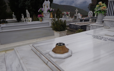 ΒΙΝΤΕΟ-Κλέβουν καντήλια από τα νεκροταφεία