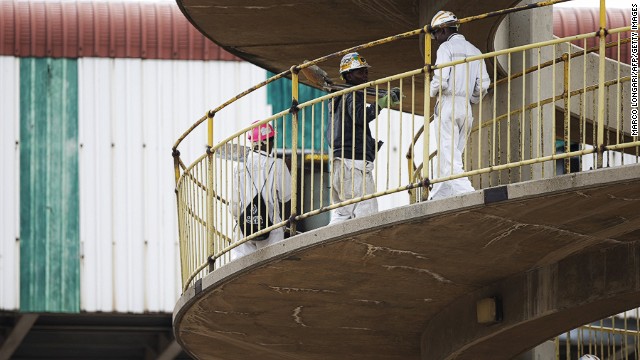 Νεκροί εργάτες στη Νότιο Αφρική