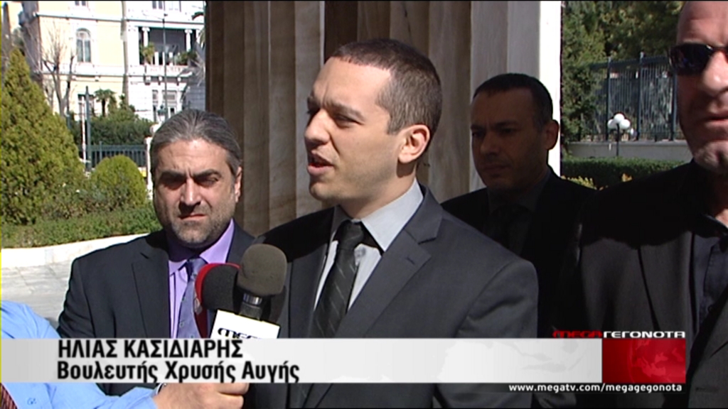 ΒΙΝΤΕΟ-Επίθεση του Κασιδιάρη στην κυβέρνηση και τη δικαιοσύνη