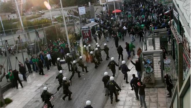 Βρέφος στο νοσοκομείο από τα χημικά στο ΠΑΟ-Εργοτέλης