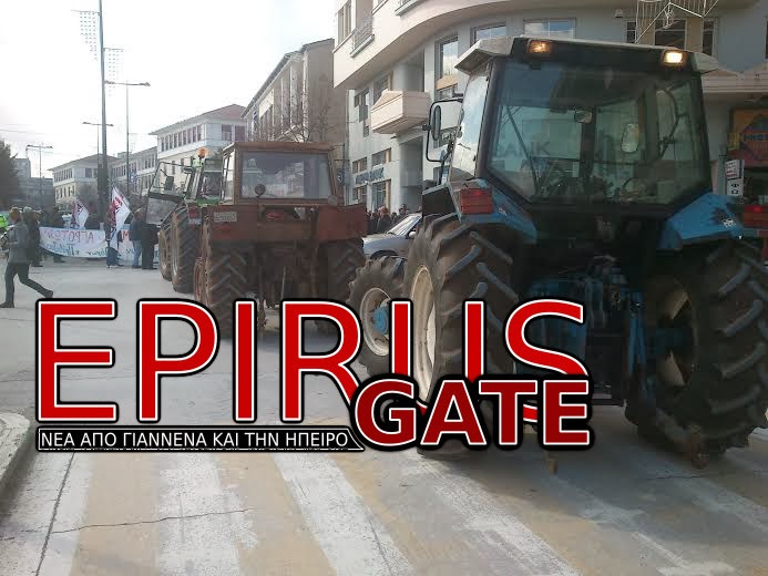 Μπλόκο της αστυνομίας στους αγρότες