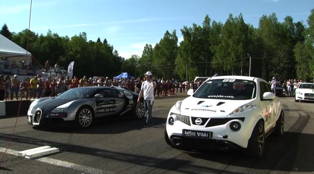 ΒΙΝΤΕΟ-Bugatti Vs Juke-R