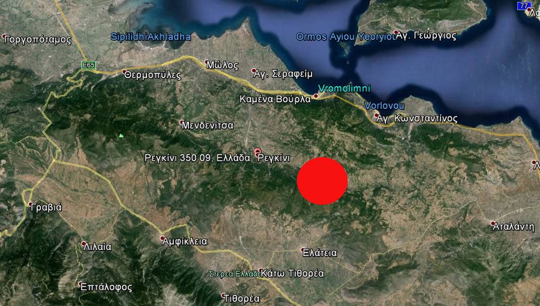 ΤΩΡΑ-Σεισμός 4,3 στο Ρεγγίνι