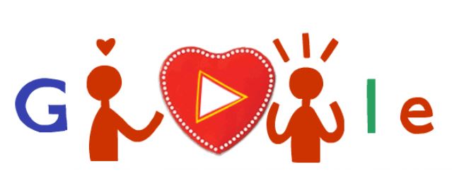 Η Google γιορτάζει την ημέρα του Αγίου Βαλεντίνου