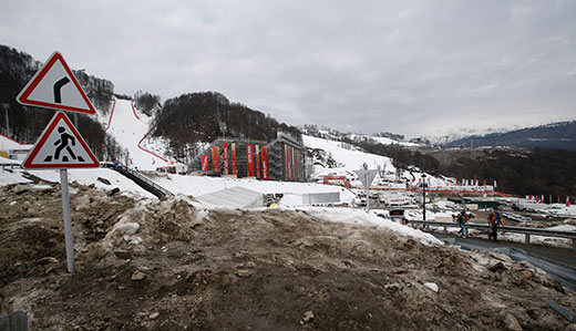 Χειμερινοί Ολυμπιακοί Αγώνες: Το χιόνι αρχίζει να.. λιώνει στον Καύκασο