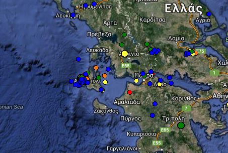 Σεισμός 3,8R στην Κεφαλονιά
