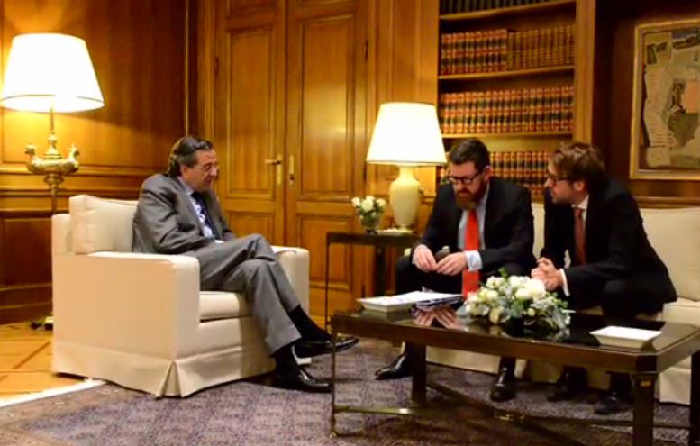 ΒΙΝΤΕΟ-Bild: “Αγωνιστής ο Σαμαράς”