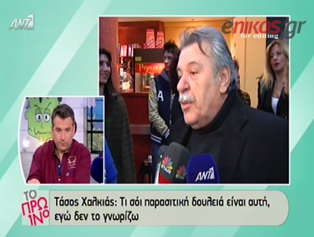 ΒΙΝΤΕΟ-Χαλκιάς: Δεν υπάρχει κριτική που να με ενδιαφέρει