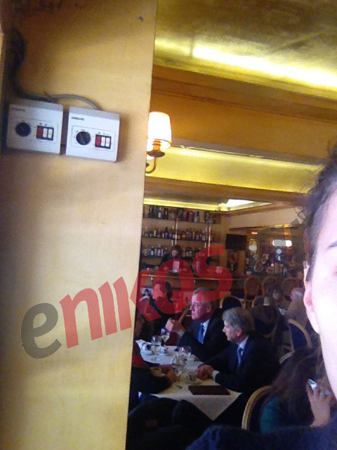 ΦΩΤΟ-Το γεύμα του Ράιχενμπαχ στο Κολωνάκι