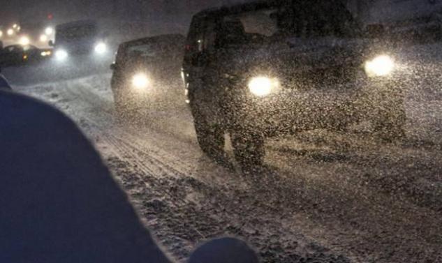 Με αλυσίδες η κυκλοφορία στα ορεινά της Πελοποννήσου