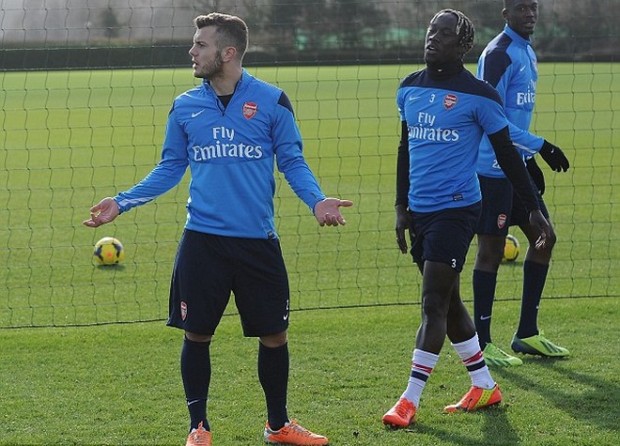 ΦΩΤΟ-Ένταση στην προπόνηση της Άρσεναλ