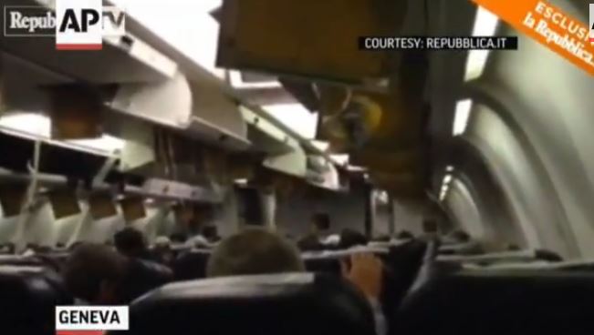 ΒΙΝΤΕΟ-Η στιγμή της αεροπειρατείας