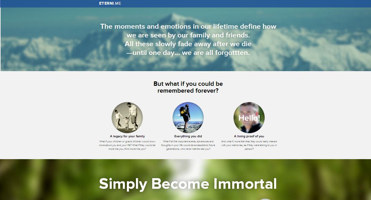 Εικονική επικοινωνία… μετά θάνατον