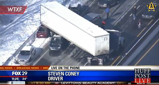 ΒΙΝΤΕΟ-Καραμπόλα 100 οχημάτων