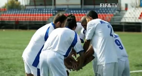 BINTEO-Ρεπορτάζ της FIFA για την εθνική των αστέγων της Ελλάδας