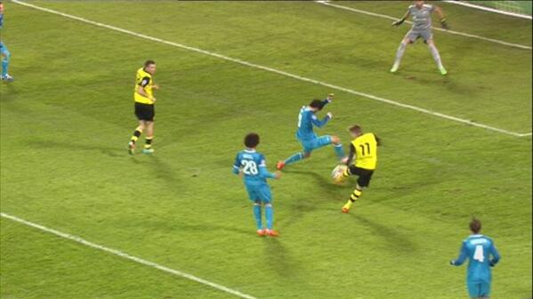 ΒΙΝΤΕΟ-Τα δύο γκολ της Ντόρτμουντ στη Ζενίτ