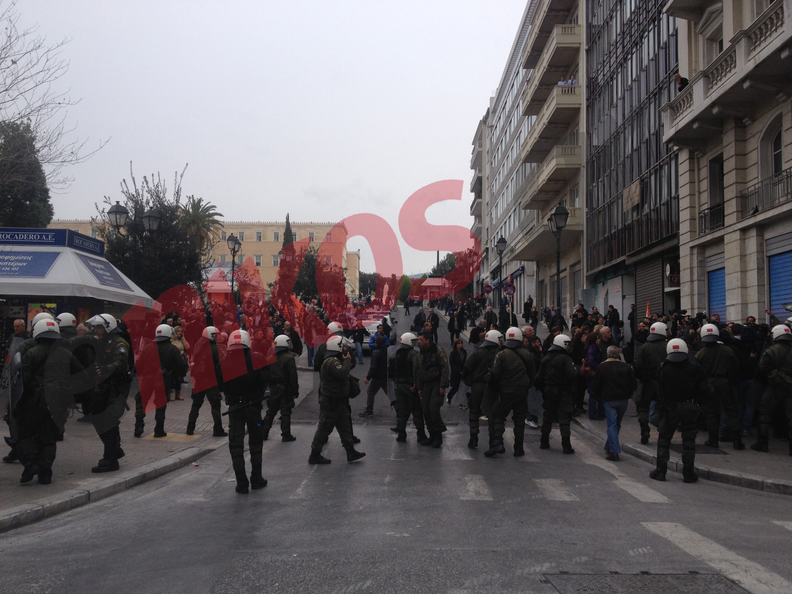Η ΕΛ.ΑΣ. για τα επεισόδια στο Σύνταγμα