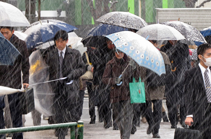 Νεκροί στο χιόνι-Παραλύει το Τόκιο