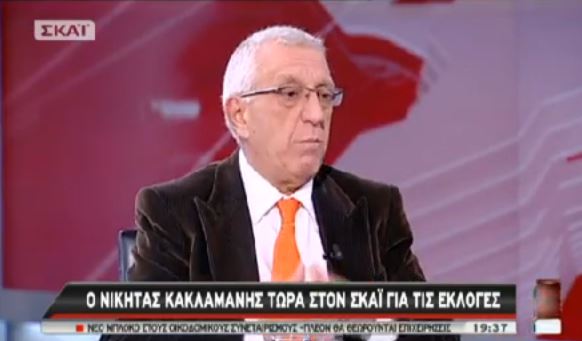 ΒΙΝΤΕΟ-Κακλαμάνης: Δεν αποσύρομαι για τον Σπηλιωτόπουλο