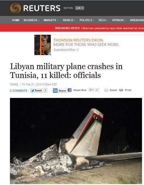 Συντριβή αεροπλάνου με 11 νεκρούς
