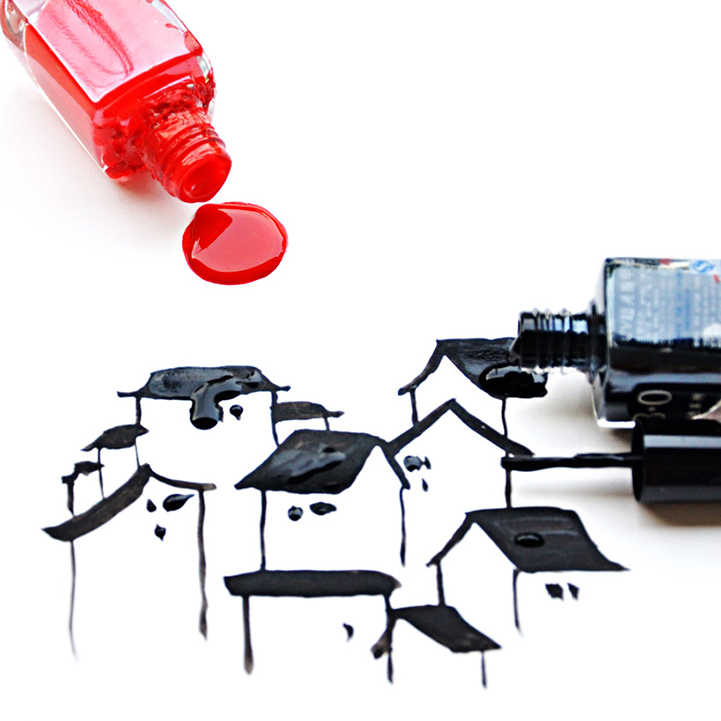 perierga.gr - Απίθανα έργα τέχνης με προϊόντα μακιγιάζ!