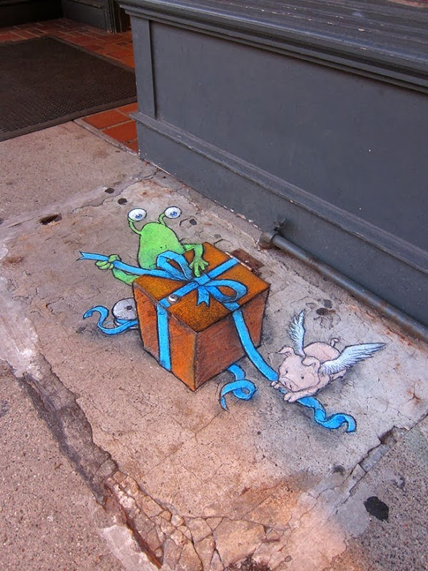 perierga.gr - Πρωτότυπη τέχνη του δρόμου με... κιμωλία! perierga.gr - Πρωτότυπη τέχνη του δρόμου με... κιμωλία!