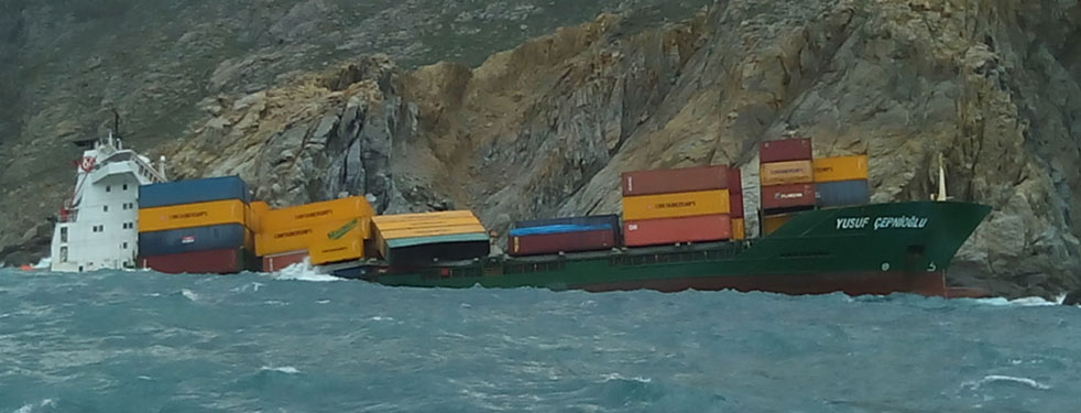 Κοιμήθηκε στο τιμόνι ο Τούρκος καπετάνιος