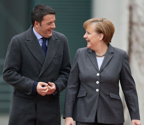 ΦΩΤΟ-Ο Ιταλός εντυπωσίασε την Μέρκελ