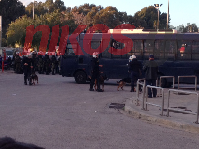 ΦΩΤΟ-Η “Κ9” στο “Γεώργιος Καραϊσκάκης”