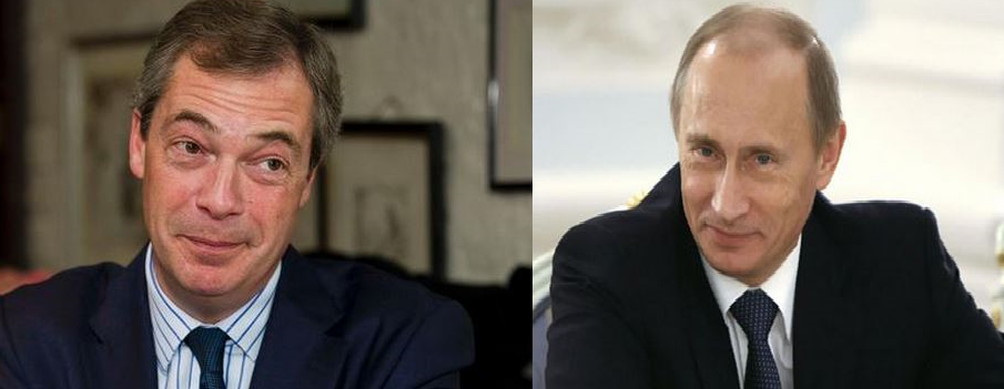 Φάρατζ: Θαυμάζω τον Πούτιν