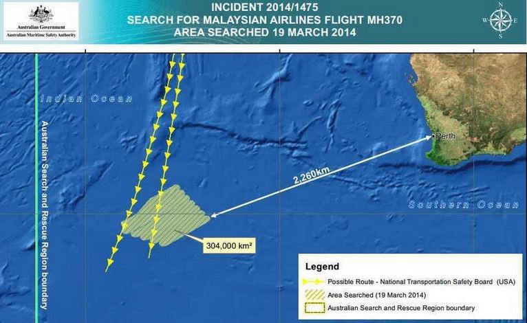 Θρίλερ με το Boeing-Σοβαρές ενδείξεις μετά από 13 ημέρες