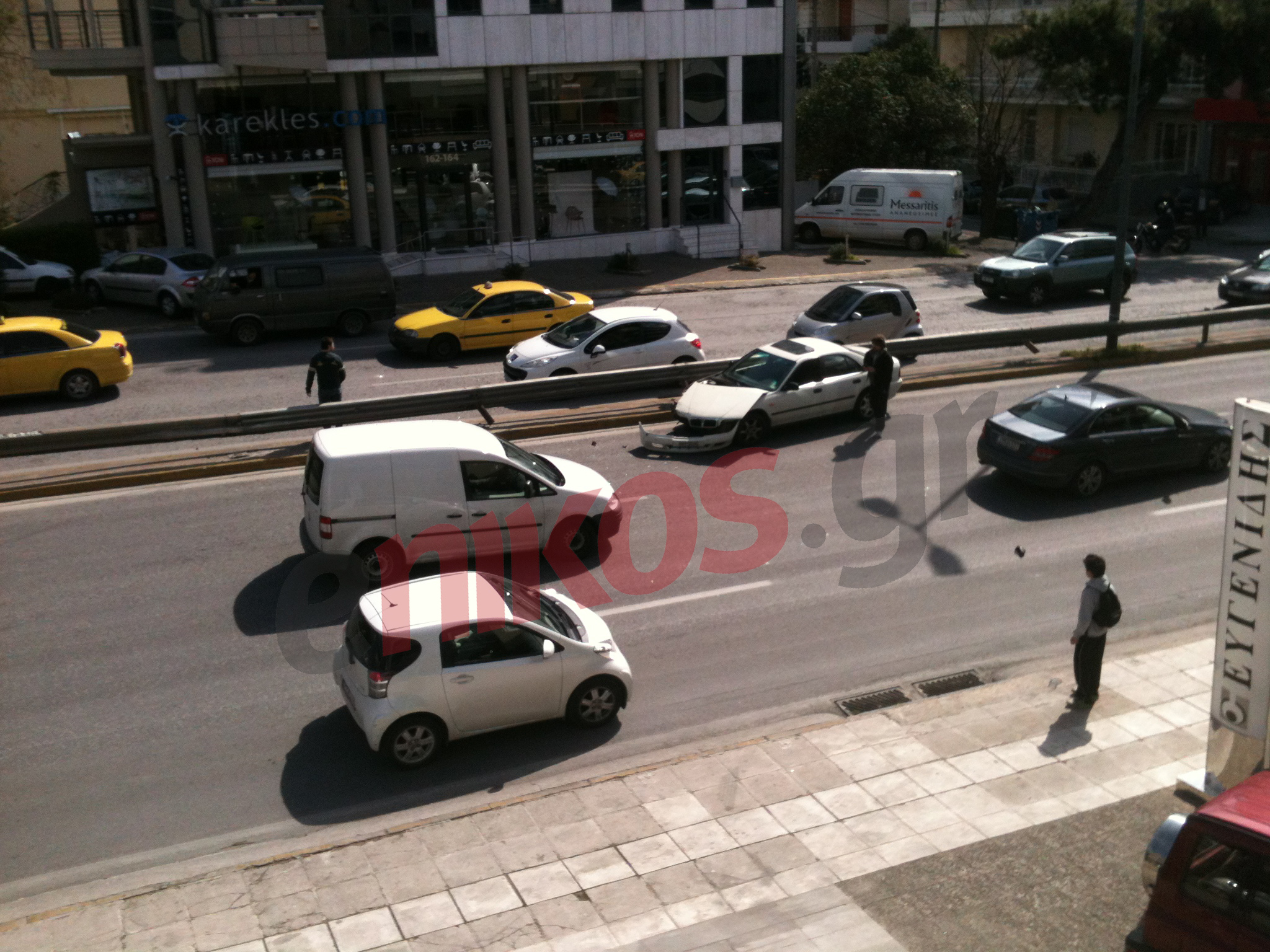 ΦΩΤΟ-Τροχαίο στην Κηφισίας