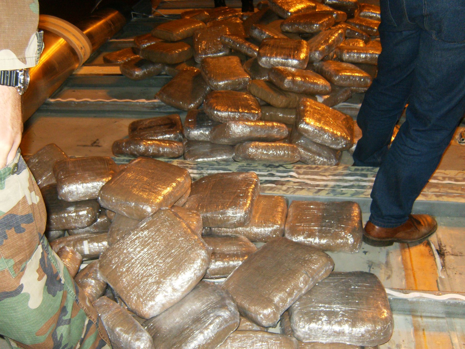 Μετέφερε 345 κιλά κάνναβη