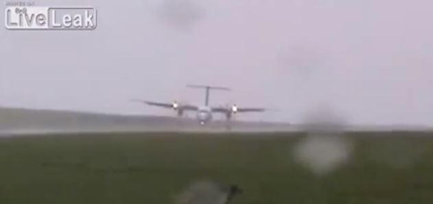 ΒΙΝΤΕΟ-Τρομακτική προσγείωση που κόβει την ανάσα