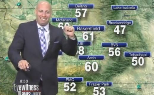 ΒΙΝΤΕΟ-Αράχνη πέφτει στο κεφάλι μετεωρολόγου