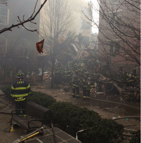 ΒΙΝΤΕΟ-Η στιγμή της έκρηξης στο Χάρλεμ