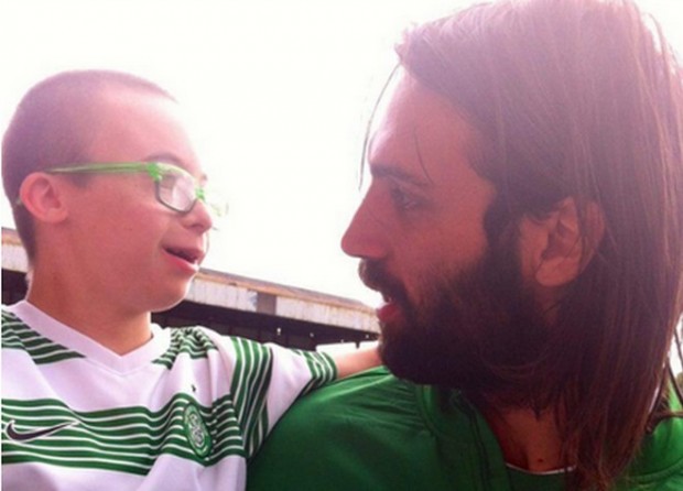 ΦΩΤΟ-Το ανθρώπινο πρόσωπο του Γιώργου Σαμαρά