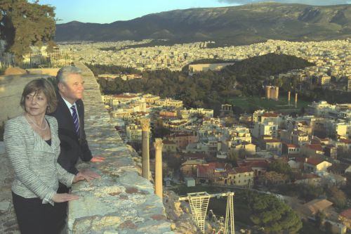 ΦΩΤΟ-Ο Γκάουκ στην Ακρόπολη