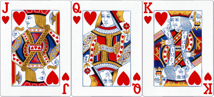 Οι φιγούρες της τράπουλας έχουν όνομα