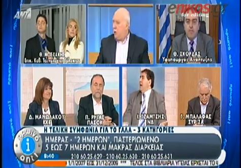 ΒΙΝΤΕΟ-Τζαμτζής στον Σκορδά: Πες τι γίνεται με το γάλα