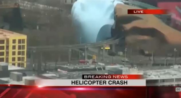 ΒΙΝΤΕΟ-Τραγωδία στο Σιάτλ με πτώση ελικοπτέρου
